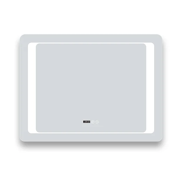 Toreno 800x600mm LED Illuminated Bathroom Mirror Inc. Anti-Fog & Touch Sensor - Image 3