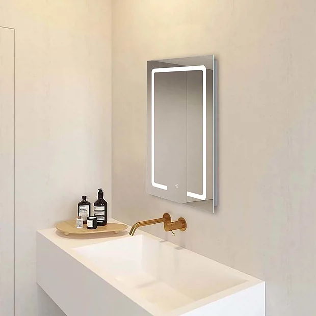 Toreno 500x700mm LED Illuminated Mirror Inc. Touch Sensor - Image 6