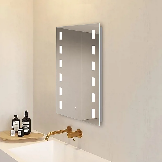 Toreno 500x700mm LED Illuminated Mirror Incl. Touch Sensor - Image 6