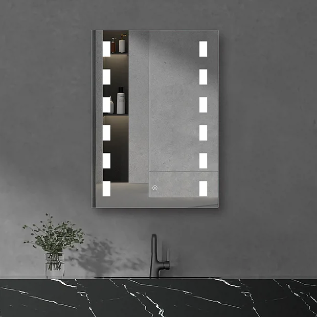 Toreno 500x700mm LED Illuminated Mirror Incl. Touch Sensor - Image 2