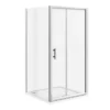 Toreno 8mm 1000 X 1000mm Square Sliding Door Large Shower Enclosure - Easy Fit