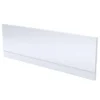 Toreno Gloss White Vanity Unit Suite + Single Ended Bath (3 Bath Size Options)