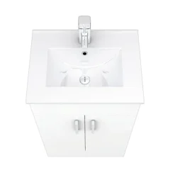 Toreno White 500mm Vanity Unit (Flat Packed)