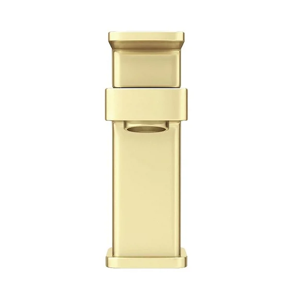 Toreno Modern Brushed Brass Basin Mono Mixer Tap - Image 5