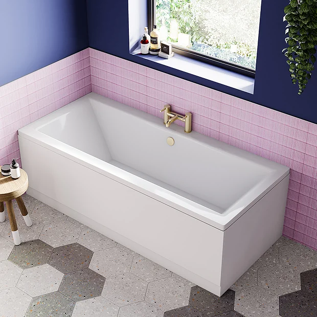 Toreno Modern Bathroom Suite (with Double Ended Bath) Various Sizes - Image 3